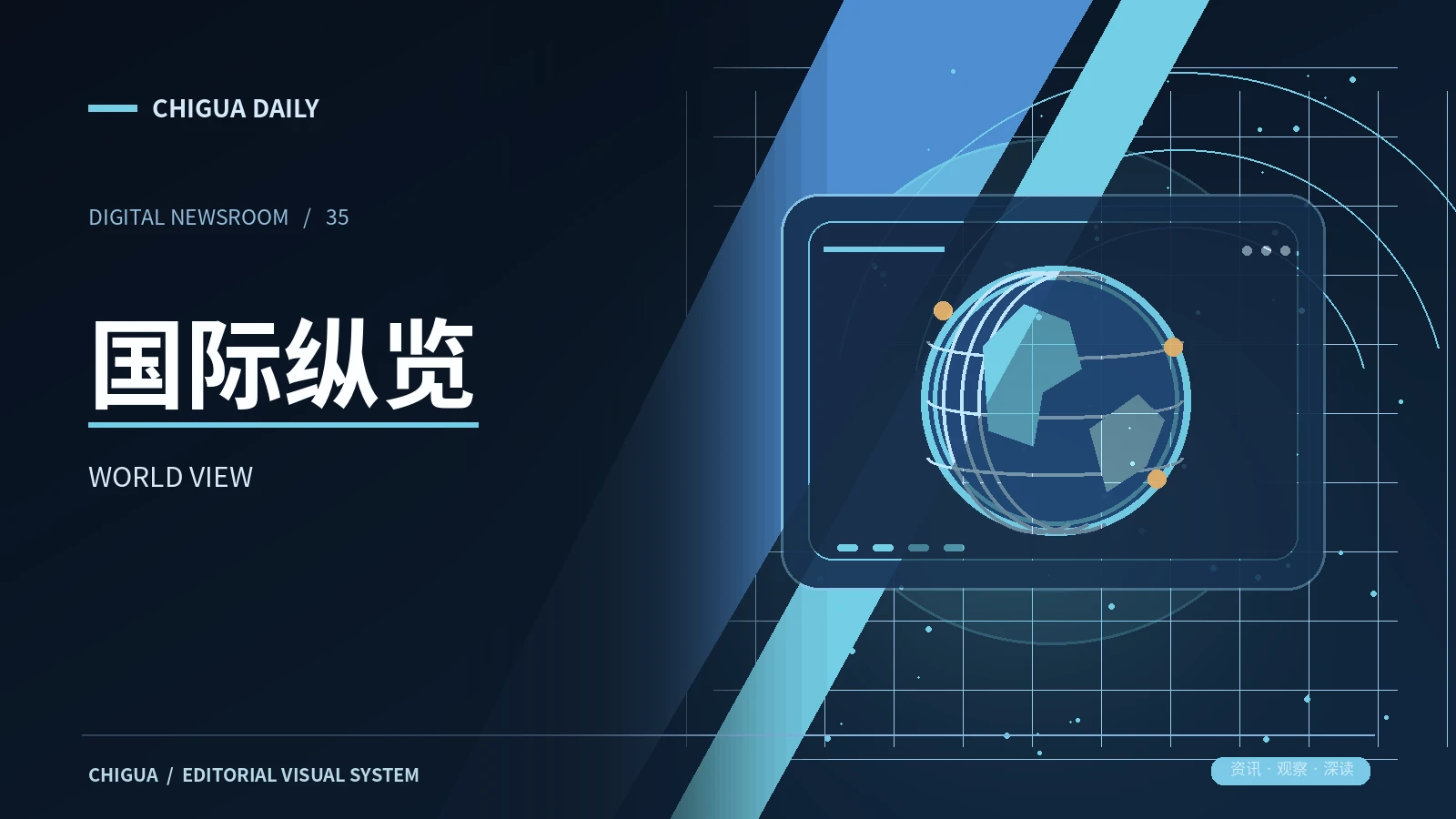 国际纵览栏目主题图片